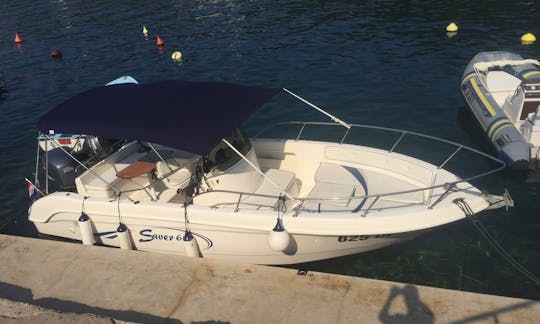 Saver 690 Powerboat for 8 People in Opatija, Primorje-Gorski Kotar County