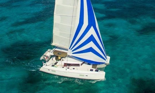 44' Lagoon Sailing Catamaran Charter in Punta Sam, Quintana Roo