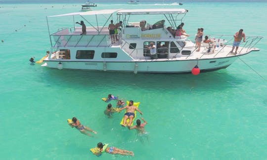 Barco para grupos de até 60 pessoas em Cancún, Quintana Roo