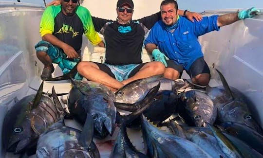 Full Day Fishing Charter for 4 Anglers in Muscat, Oman