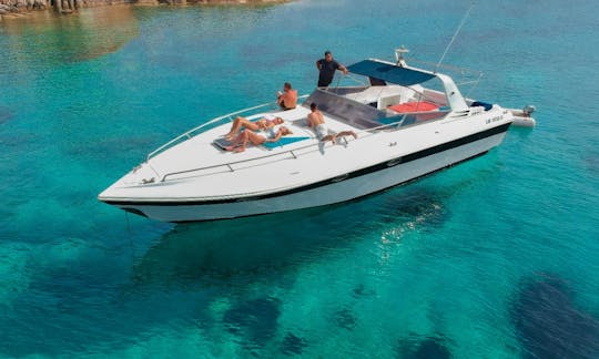 Explore Porto Rotondo, or isla tavolara Sardegna on a Beautiful Motor Yacht