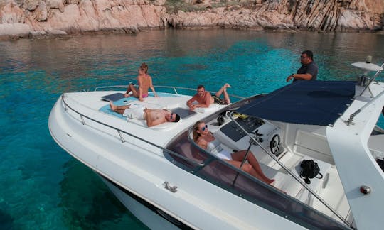 Explore Porto Rotondo, or isla tavolara Sardegna on a Beautiful Motor Yacht