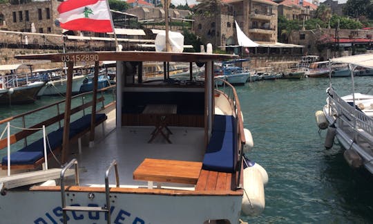 Passenger Boat Rental in Wadi Abou Jmiel, Beirut for 25 person!