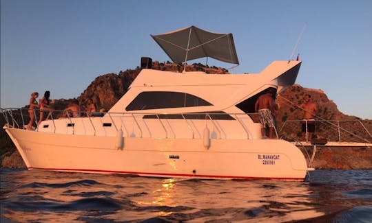 Private Boat Trip for 12 Persons with Experienced Captain in Alanya , Turkey