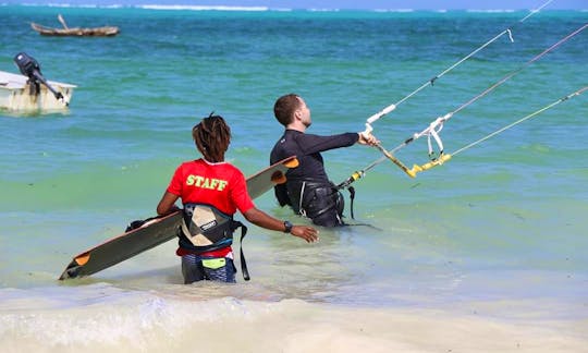 Kitesurfing in Pongwe Beach - Zanzibar