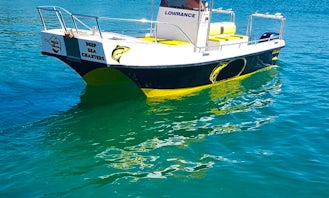 Deepsea Fishing Charters with Charl - 26' Butt Cat Fishing Boat in Mossel Bay, Western Cape
