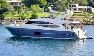 Charter on Princess 72 Exquisite Motor Yacht in Cala D'or, Illes Balears
