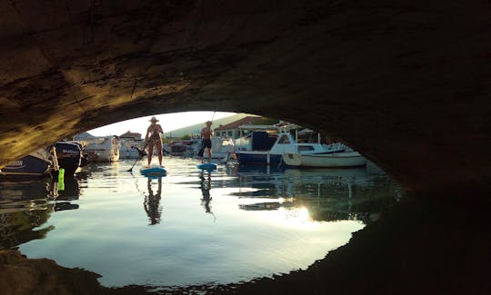 2 Hours SUP Tour and SUP Rental in Kastela and Split area
