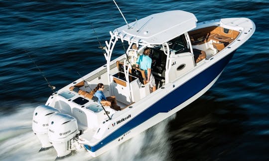 Brand new, 31' Wellcraft center console - introducing MV Aquarius