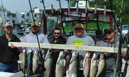 Fishing Charter for 6 Person in Kenosha, Wisconsin with Captain Chris