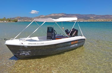 The Sailor's Ride 455 Center Console for 5 People in Paros, Greece