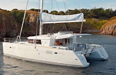 Our Lagoon 450F Catamaran Comfortably Accommodates Large Parties