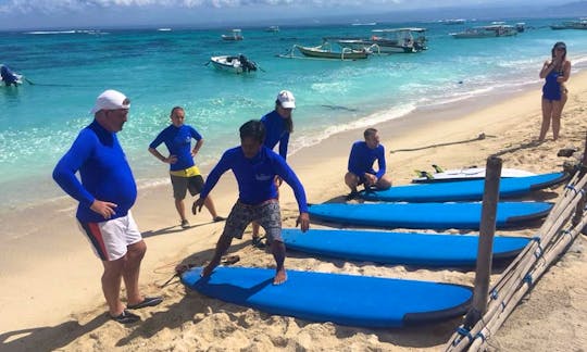Surfing Lesson and Tours in Nusa Lembongan, Bali