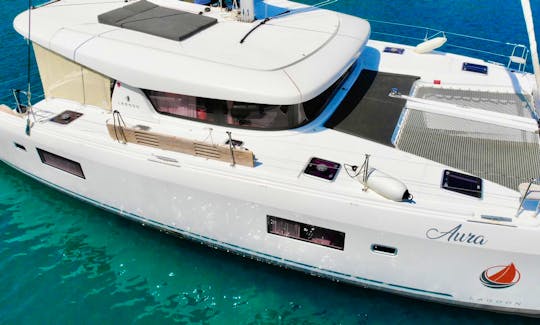 Luxury Crewed Charter Lagoon 42 Catamaran in Split