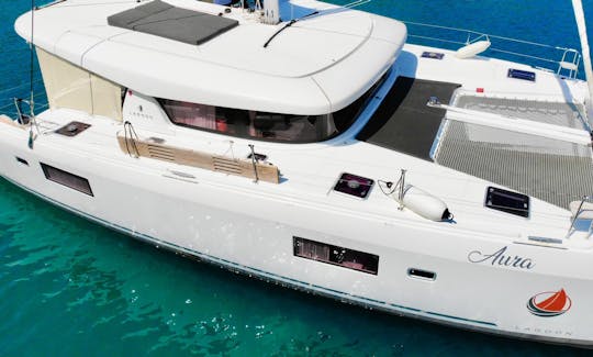 Luxury Crewed Charter Lagoon 42 Catamaran in Split