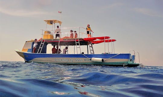 Cozumel Snorkeling by Glass Bottom Boat (Starting at Cozumel)