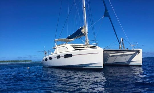 Book the 46' Léopard Cruising Catamaran in Papeete, Windward Islands