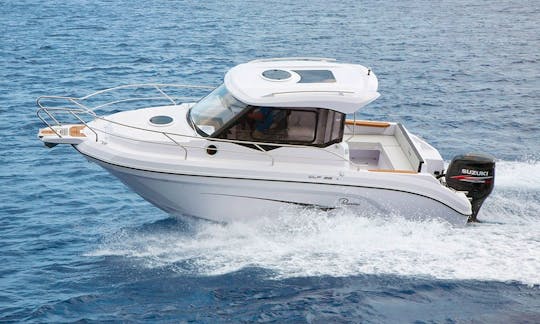 150 HP Ranieri CLF 25 Walk Around Boat for Rent in Bar, Montenegro