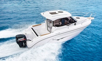 150 HP Ranieri CLF 25 Walk Around Boat for Rent in Bar, Montenegro
