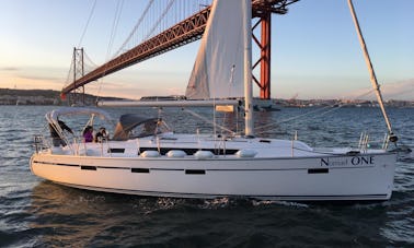 Sail through Tagus and Lisbon with this Bavaria 41 Cruiser