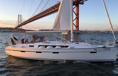 Sail through Tagus and Lisbon with this Bavaria 41 Cruiser