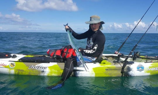 Kayak Fishing Adventure in Mauritius Island