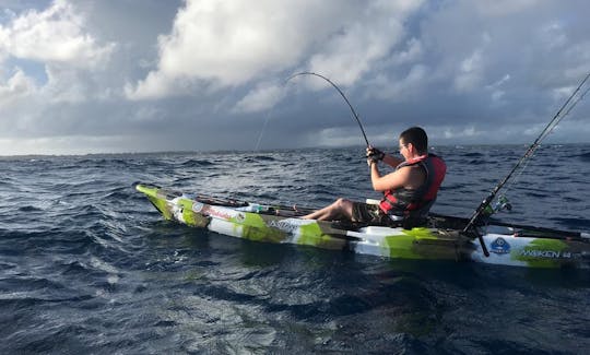 Kayak Fishing Adventure in Mauritius Island