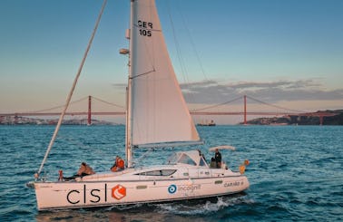 Jeanneau Sun Odessey 42 DS Cruising Monohull for 12 People in Lisbon, Portugal