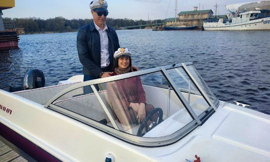 Pleasure Boat "Shustry" for Rent in Saint Petersburg, Russia