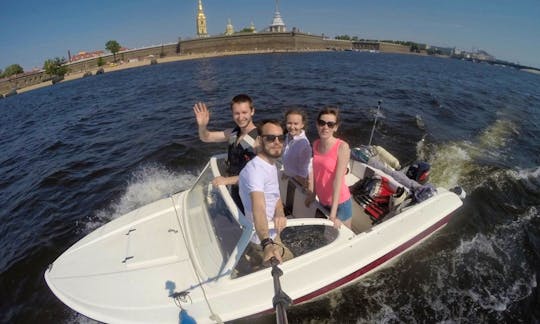 Rent Boat "Tolsty" for 2-4 People in Saint Petersburg, Russia