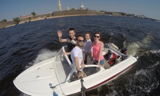 Rent Boat "Tolsty" for 2-4 People in Saint Petersburg, Russia