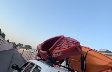 Pair of 8’ kayaks