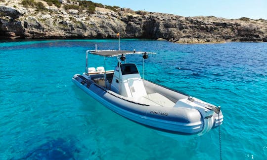 Sacs S33 X-File RIB Rental in Ibiza, Baleares