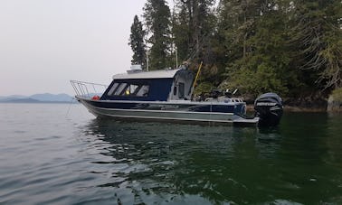 Weldcraft Ocean King Kitimat, canal Douglas en Colombie-Britannique, 26 pieds et eau libre