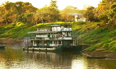 Amazonian Cruise onboard the Queen of Enin River Boat from Trinidad, Bolivia