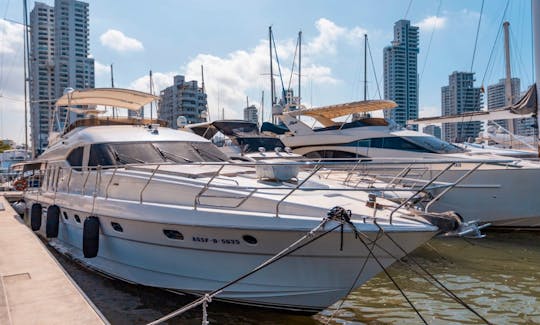 Viking 70 Power Mega Yacht Rental in Cartagena, Bolívar