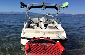 Rent 20 ft Bayliner Bowrider for Wakeboarding, Tubing or Skiing  for Up to 10 North Lake Tahoe, California