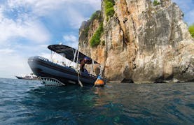 Private Charter Only - 23' Chalomark RIB for Diving, Snorkeling, Fishing in Phuket, Thailand!