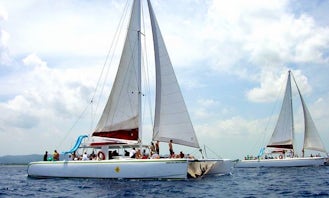 Private Catamaran Sail with Snorkeling in Negril, Jamaica