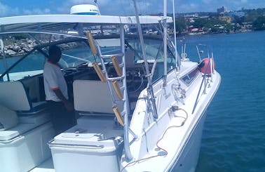 Private Fishing Charter for Deep Sea Fishing Adventure for 4 People in Montego Bay!