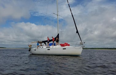 Ocean Inlet Captained Charter onboard Beneteau 39 Sailboat in Little River, South Carolina