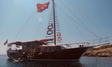 Viaje privado en barco a las bahías más hermosas de Bodrum, Muğla