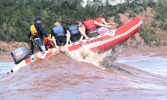 River Rafting Adventure on Tidal River in Nova Scotia, Canada - Extreme, High and Regular Tides Options!