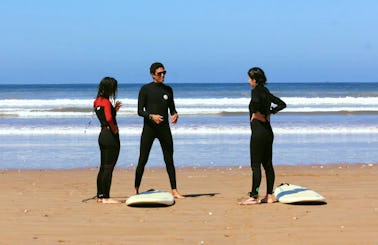 Surf School for Beginners and Intermediate Level in Tamraght, Souss Massa!