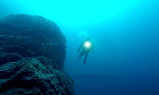 Boat Diving Trips at the Islands Hvar, Brac and the Makarska Riviera