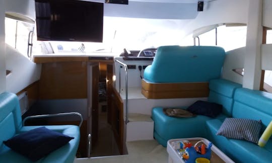 Comfort for up to 16 Guests in Angra dos Reis with 48' Caprice Motor Yacht