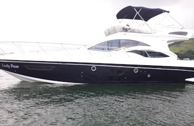 Comfort for up to 16 Guests in Angra dos Reis with 48' Caprice Motor Yacht