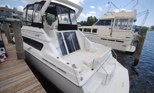 Stern platform with twin entrance to cockpit