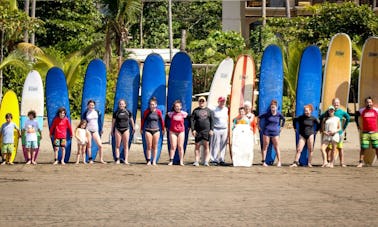 Book a Group Surf Lesson in Jacó, Costa Rica