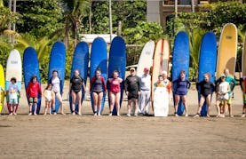 Book a Group Surf Lesson in Jacó, Costa Rica